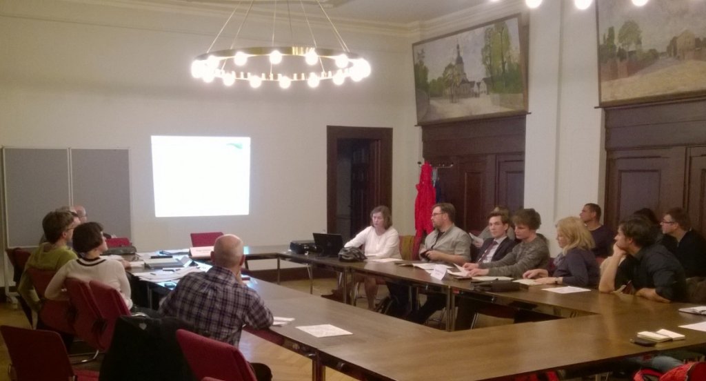Lebendige Luppe zu Besuch beim Stadtbezirksbeirat Alt-West im Rathaus Leutsch (07.10.2015) | Foto: Sylke Nissen | Uni Leipzig